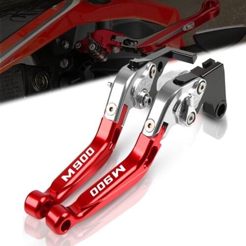Motorcycle Adjustable Clutch Brake Lever FOR DUCATI M900 M1000 2000-2005 2004 2003 CNC Aluminum Handbrake Extendable Accessories