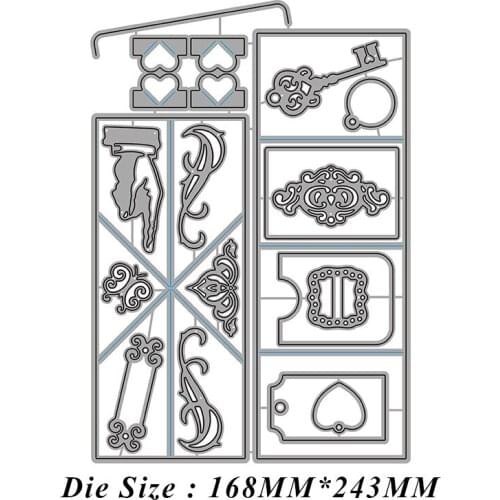 Christmas Cut Die Large Surprise Open Card Twist Pop Card Cut Metal Cutting Dies Diy Molds Scrapbooking Paper Making Die Crafts