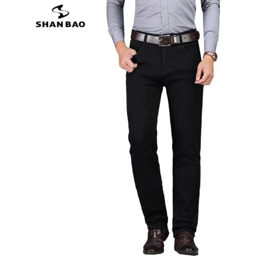 SHAN BAO Men Skinny Jeans