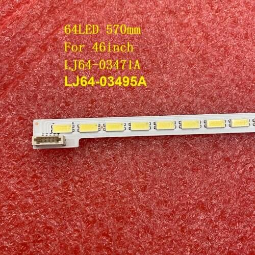 LED backlight strip For 46-LEFT LJ64-03495A LJ64-03471A TOSHIBA 46TL933 46TL938 46TL966 46TL968 L46V7300A LTA460HQ18 LTA460HN05