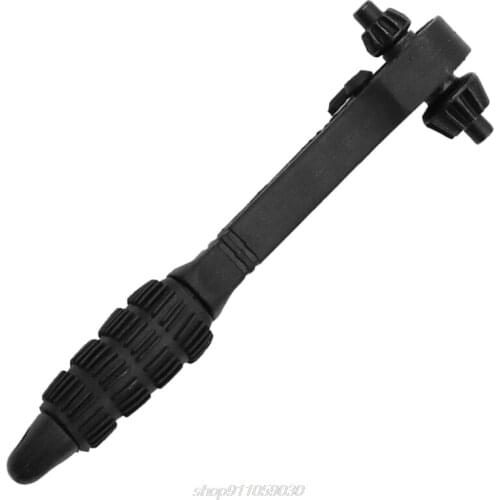 2 in 1 Universal Hand Drill Ratchet Key Wrench Drill Chuck Spanner Handle Combo Grip Repair Tool D08 20 Dropshipping