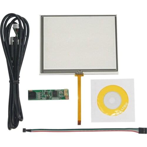 5.6 Inch 4 Wire Resistive Touch Screen USB Controller Kit 126x99mm For TM056KDH01 Free Shipping With Tracking