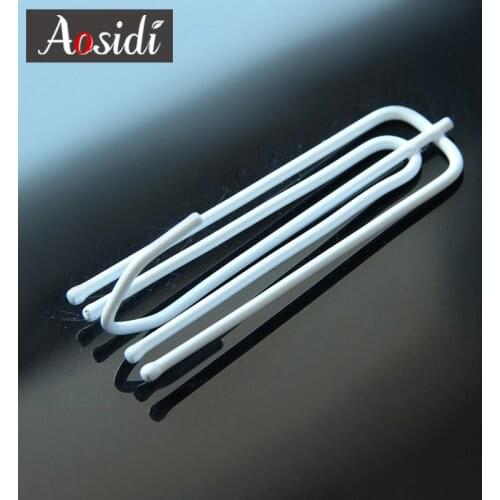 AOSIDI Curtain Accessories 15PCS/Pair Window Curtain 4-Prong Hooks for Top of Curtains