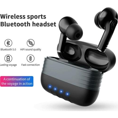 Wireless Sports Bluetooth Earphone TWS Touch Control Hifi Sound Noise Reduction Music Headset Waterproof Mini Earbuds with Mic
