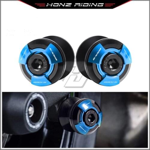 For Suzuki GSX-S125 GSX-S750 GSX-S1000 GSX-S1000F Motorcycle Accessories Swingarm Spools Slider Stand Screws