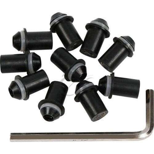 Motorcycle Windscreen Windshield Bolts Screws Kit For Yamaha FZS1000 FAZER XT660Z Black