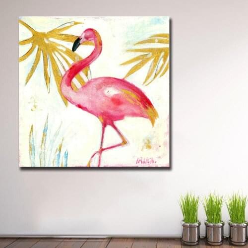 Fashion Pop Art Oil Painting Wall Art Picture Duck-I-Animal-Art Printed Canvas Painting For Living Room Home Decor Unframed