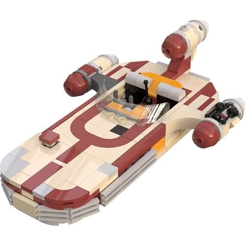 MOC Lukes Speeder set 76271 Spaceship Battleshipals Toys Wars Building Blocks Bricks DIY Assembly Toys Gift Collect