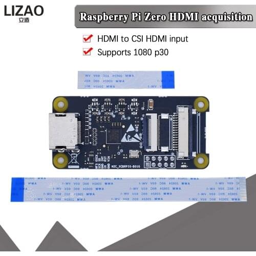 Official HDMI-compatible Adapter Board Standard Interface To CSI-2 TC358743XBG For Raspberry Pi 4B 3B 3B+ Zero W