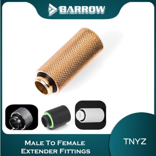 Barrow 20mm Male To Female Extender Fittings, G1/4 Male To Female Water Cooling Fittings TNYZ-G20