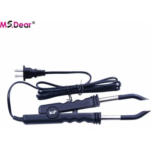 Hair Extension Clip Professional Variable Constant Heat FLAT PLATE Fusion Human Hair Extension Keratin Bonding Salon Tool