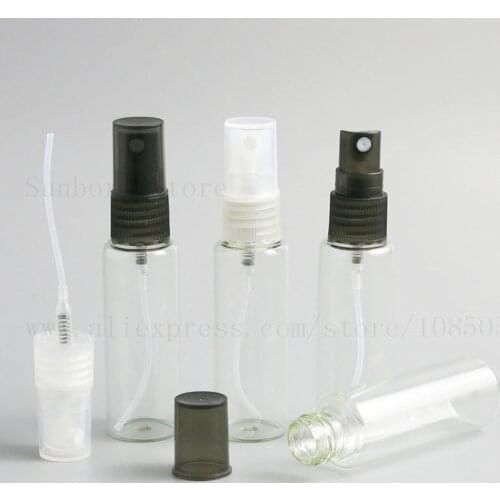 Empty 30ml Portable Mini Perfume Bottle Glass Empty Bottle 1oz Cosmetics Bottled Toner Spray Fragrance Bottle 24pcs
