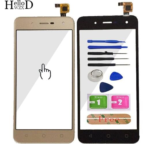 5'' Mobile Phone Touch Glass For BQ BQ-5057 Strike 2 BQ 5057 Touch Screen Front Glass Digitizer Panel Sensor Tools Adhesive