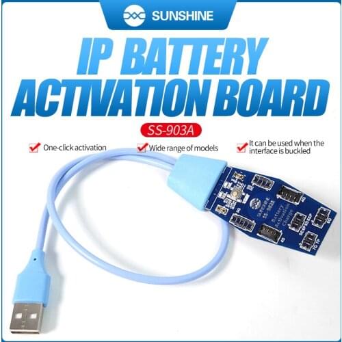 SS-903A Battery Activation Board Fast Battery Charging Board With Overload Protection for IPhone 11 Promax 11 XSMAX XS 7 6 5 4