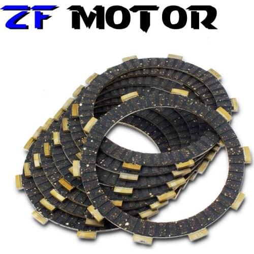 1Set 6Pcs Clutch Disc Friction Plates Engine Clutch Plates For Honda Steed400 VLX 400 Steed 600 CBR400 CBR400RR NC29 Motorcycles