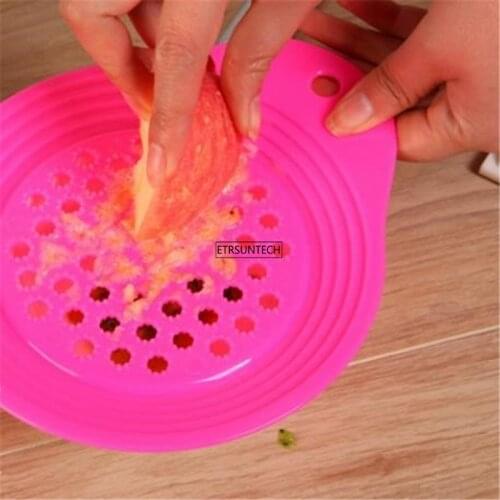 100PCS Garlic Press Apple Garlic Chopper Crusher Garlics Cutter Creative Press Garlic Vegetable Tools Kitchen Gadgets