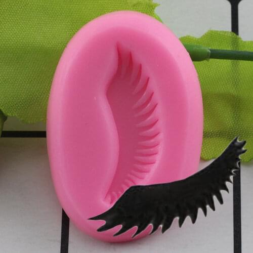 3D Makeup Tool Eyelash Silicone Molds Cupcake Baking DIY Cake Decorating Tools Fondant Candy Chocolate Gumpaste Mould