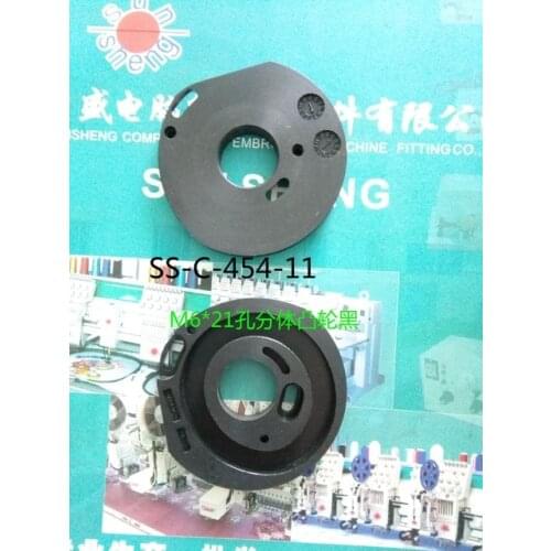 Embroidery machine accessories - M6-S nylon cam whole, split black cam (21 holes)