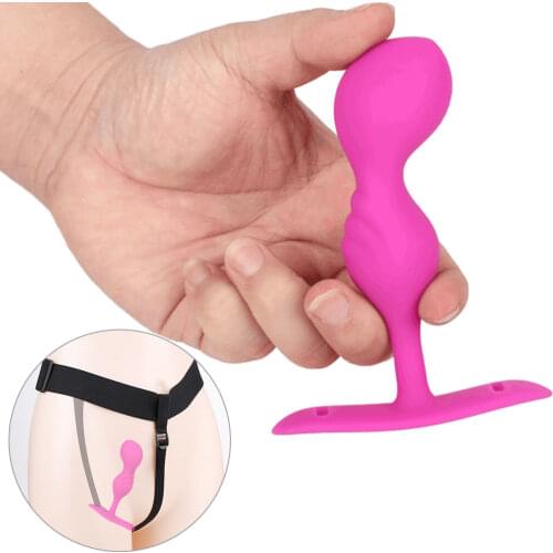 Wear Anal Plug Anal Beads Butt Plug Female Masturbation Tool Adult Products Anal Toys Prostate Stimulator Sex Toys for Couple