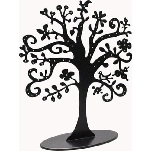 Decorative Jewelry Tree Stand Metal Jewelry Organizer Holder Display for Earrings Bracelets Necklaces