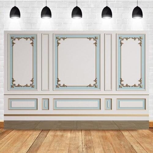Laeacco Indoor Wood Board Vintage Wall White Birthday Photo Photography Background Photographic Backdrop For Photo Studio