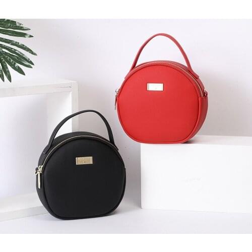 Circular Pattern Small Women Shoulder Bag 2020 Brand Designer Pu Leather Crossbody Bag Women Mini Totes Handbag Lady Purse