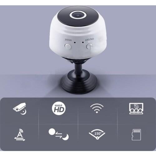 Mini Camera 1080P HD Security Remote Control Night Vision Mobile Detection Video Surveillance Wifi Camera Hid den Camera