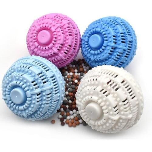 Reusable Eco Magic Laundry Ball Orb No Detergent Anti-winding Clothes Washing Machine Plastic Balls Household Cleaning Tool