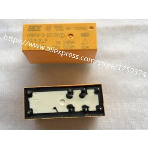 Wholesale 100pcs/lot HRM1H-S-DC12V 5A 8feet relay