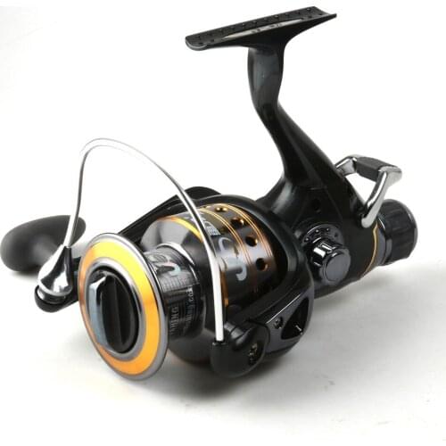 7+1BB 5.5:1 JD6000 Fishing Reel 16LB/220Yards , 20LB/170Yards , 24LB/140Yards Bait Runner Reel Spinning reel Free Fisher