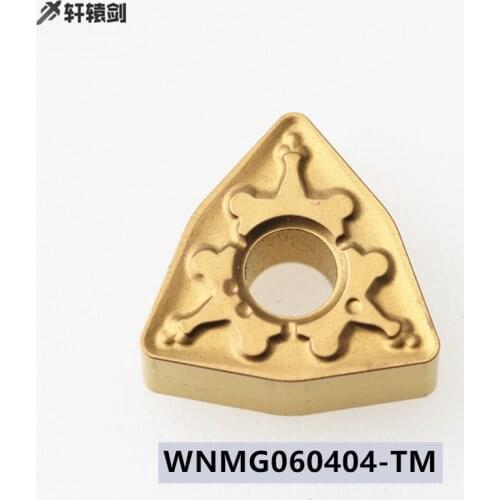 10PCS WNMG060404 WNMG060408 TM XP9125 Steel Processing Turning Boring CNC Lathe Tool WWLN Tungsten Carbide Insert MWLN