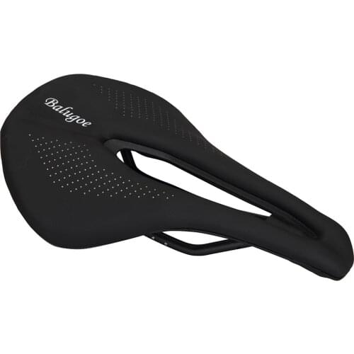 BALUGOE Ultralight bicycle seat MTB Road Bike Saddles PU Breathable Comfortable Seat Cushion Bike Racing Saddle Parts Components