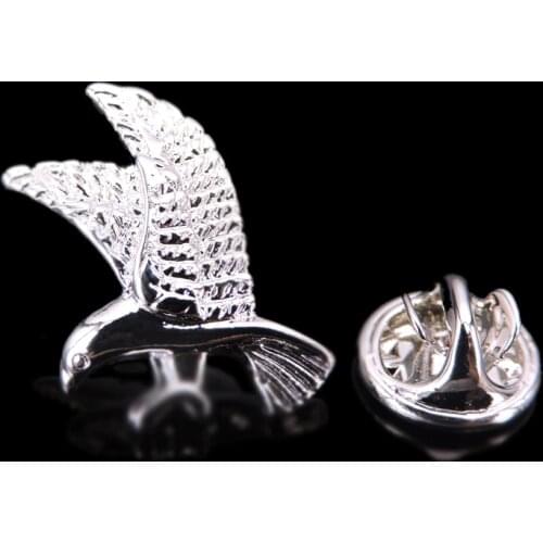 High quality jewelry mens Brooch suit Lapel Pin New badge Eagle Brooch mens wedding dress jewelry accessories pin gift
