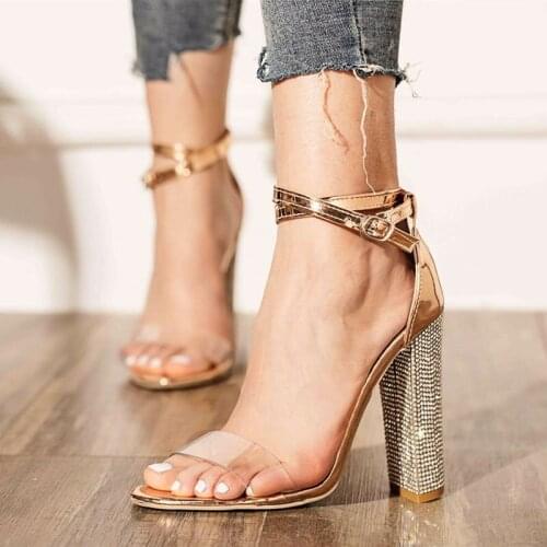 2021 Sexy High Heels New Ladies High Heels Comfortable Womens Shoes High Heels Ladies Shoes Buckle Womens Sandals