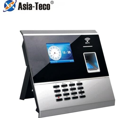 1000 Fingerprint WiFi Biometric Time Attendance System Fingerprint Access Control Door Controller with POE Power Supply