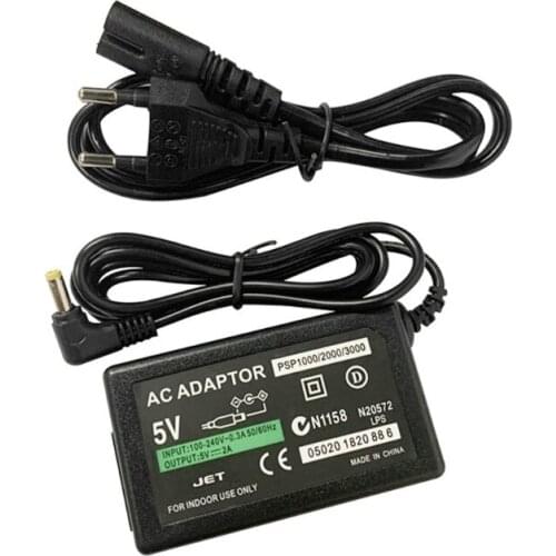 594F Home Wall Charger Power Cable Charger AC Power Adapter Compatible with PSP 1000 / 2000 / 3000