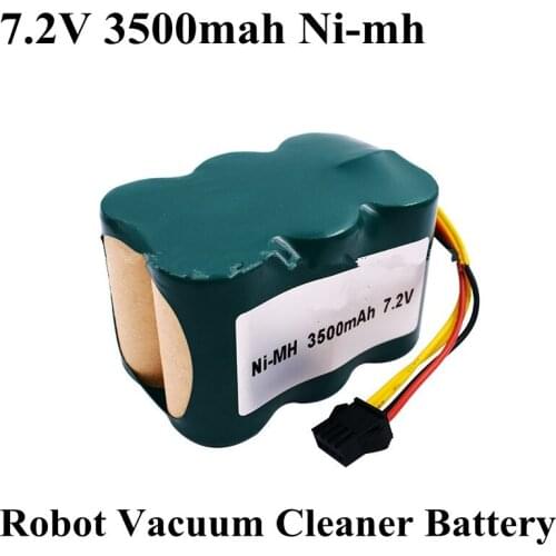 7.2v 3500mAh Ni Mh Vacuum Cleaner Replacement Battery for TO-CRS TO-RSW Cordless Sweeper Robot Vacuum Cleaner TO CRS RSW