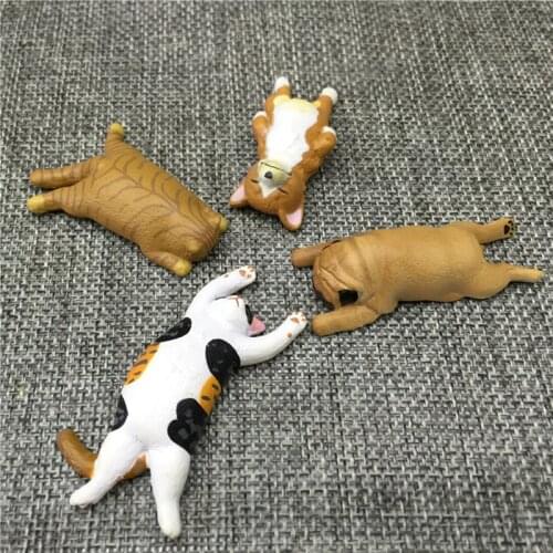 MPK Cute Cat Paperweights, Funny Cat Models in Various Positions