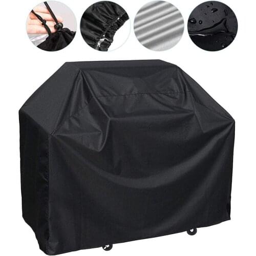 Grill Cover Dust Proof Outdoor Garden Patio Furniture Barbecue Grill Protective Cover Anti Dust Rain BBQ Accessories Grill Cover