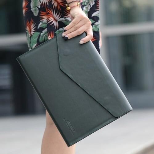 Tablet Case for Microsoft Surface Pro 3 4 5 6 7 Laptop Bag for Surface Pro X 12.3 Inch Genuine Leather Computer Bag