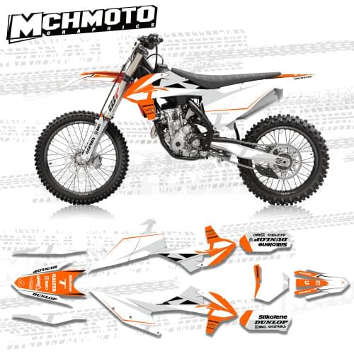 MCHMFG Motorcycle Team Graphic Decals Stickers DECO Dekor For KTM EXC EXCF XC XCF 2020 2021 SX SXF 2019-2021 125 200 250 300 350