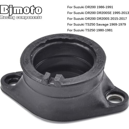 BJMOTO Motorcycle Carburetor Intake Interface Carb Adapter For Suzuki DR200 DR200SE DR200S TS250 Savage 13110-42A12