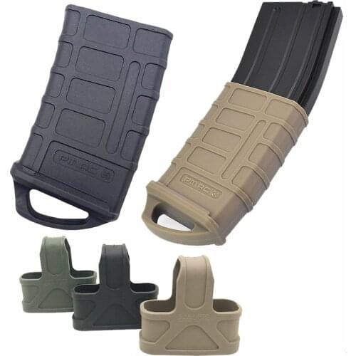 M4/M16 PMAG Fast Magazine Rubber 5.56 Mag Holster Rubber Pouch Sleeve Rubber Slip Cover Tactical Hunting Accessories 1Pcs