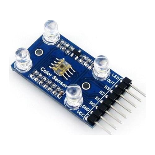 TCS3200 RGB Color Sensor Module Recognition for STM32 TCS3200 (RGB color detector)