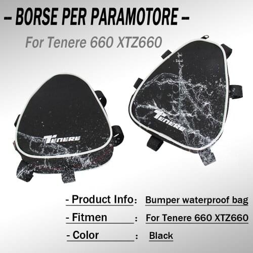 Motorcycle New For Yamaha Tenere 660 XTZ660 Bumper Frame Bags Repair Tool Placement Waterproof Bag Package Toolbox XTZ 660