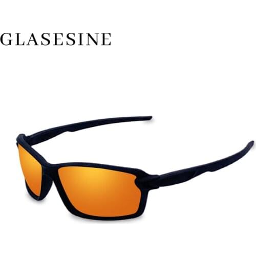 Glasesine Brand Sunglasses Mens Frosted Plastic Fashion Men Glasses Travel Polarized Driving Sunglasses Goggles Sports Glasses