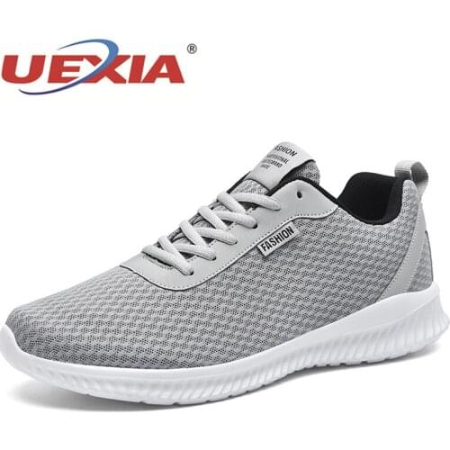 Mens Mesh Shoes Breathable Sports Casual Lightweight Walking Fashion Mesh Trendy Lightweight Casual Classic Trendy Large Size