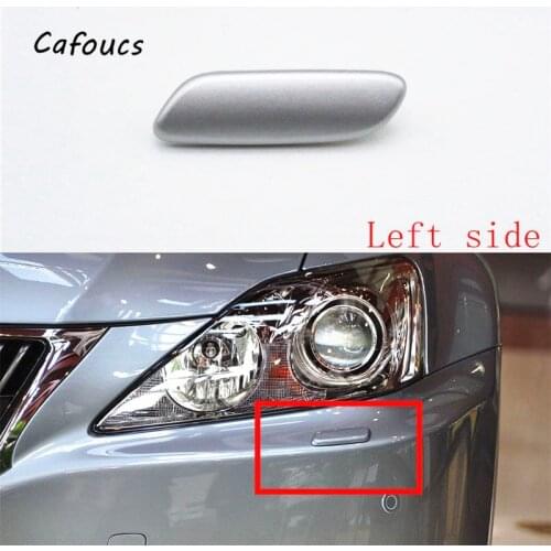Cafoucs Headlight Headlamp Head Light Lamp Washer Nozzle Acuator Cover Cap For LEXUS IS250 IS300 IS350 2006 2007 2008