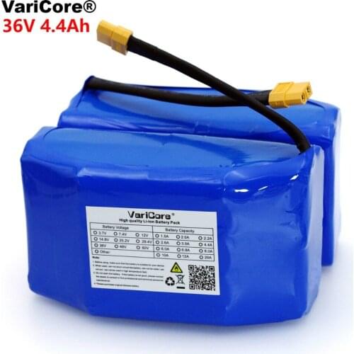 VariCore Original 36V 4.4Ah high power electric scooter automatic balance li-ion battery Protected 4400mAh