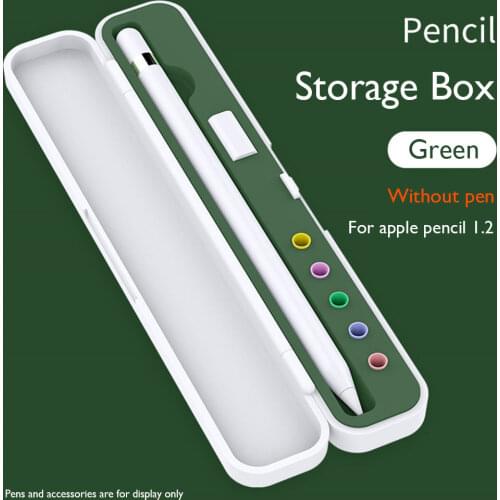 Portable Hard Cover Pencil Case For Apple Pencil Case Accessories Portable Storage Box For Apple Pencil 1/2 Plastic Case